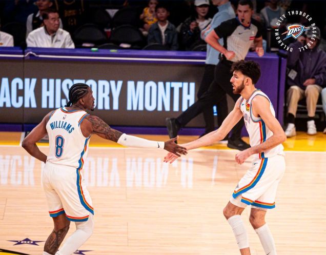 快船主场惨败雷霆 亚历山大打爆邓恩助队大胜